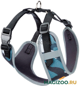 Шлейка для собак средних пород Ferplast Fashion P M серая (1 шт)