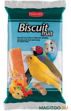 PADOVAN BISCUIT FRUIT бисквиты для декоративных птиц с фруктами и яйцом уп. 5 шт (1 уп)