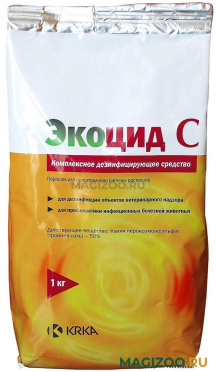 Экоцид С комплексное дезинфицирующее средство 1 кг (1 шт)