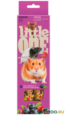 LITTLE ONE - Литл Ван палочки для хомяков, мышей, крыс и песчанок с ягодами (2 шт)