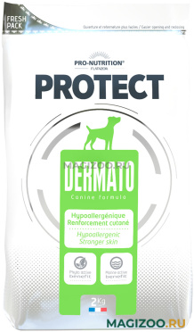 Сухой корм FLATAZOR PROTECT DERMATO для взрослых собак всех пород при аллергии (2 кг)