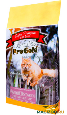 Сухой корм FRANK'S PROGOLD CAT ADULT SENSITIVE для взрослых кошек с чувствительным пищеварением с ягненком по-голландски (7,5 кг)