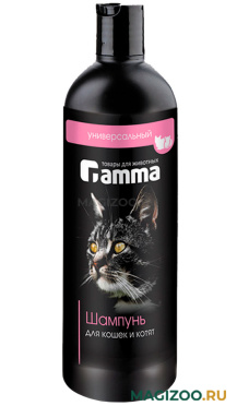 GAMMA универсальный шампунь антипаразитарный для кошек и котят 250 мл (1 шт)