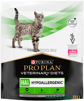 Сухой корм PRO PLAN VETERINARY DIETS HA ST/OX HYPOALLERGENIC для кошек и котят при аллергии (0,325 кг)