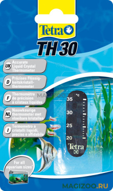 TETRA TETRATEC TH30 – Тетра точный жидкокристаллический термометр для аквариума (1 шт)