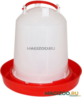 Поилка вакуумная для птиц с ручкой 7 л (1 шт УЦ)