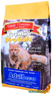 Сухой корм FRANK'S PROGOLD CAT ADULT для взрослых кошек с курицей (7,5 кг)