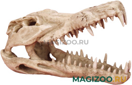 Декорация для аквариума Prime Череп крокодила пластиковая 25 х 11,2 х 15,2 см (1 шт)