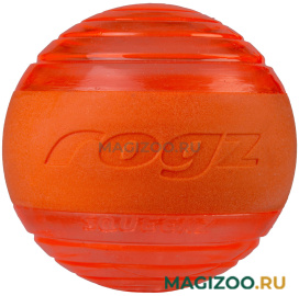 Игрушка для собак Rogz Squeekz мяч с пищалкой оранжевый (1 шт)