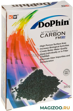 Наполнитель для фильтра Dophin Activated Carbon FM902 активированный уголь 300 гр (1 шт)