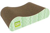 HOMECAT когтеточка картонная Мятная волна малая 41 х 24 х 10 см (1 шт)