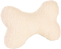 TRIXIE игрушка для собак «Кость», меховая, с пищалкой (20 см)