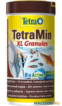TETRAMIN XL GRANULES корм гранулы для всех видов рыб крупные гранулы (250 мл)