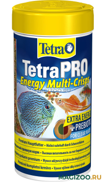 TETRA PRO ENERGY корм чипсы для всех видов рыб для дополнительной энергии (250 мл)