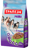 ТРАПЕЗА ПРИМА для активных взрослых собак всех пород (2,5 кг)