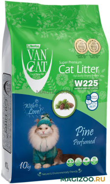 VAN CAT PINE наполнитель комкующийся для туалета кошек с ароматом соснового леса (10 кг)