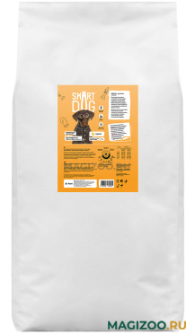 Сухой корм SMART DOG для взрослых собак крупных пород с курицей (12 кг) 