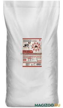 Сухой корм ZOOGURMAN OPTIMAL для собак средних и крупных пород с телятиной (15 кг)
