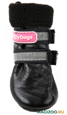 FOR MY DOGS сапоги для собак зимние черные FMD658-2020 BL (0)