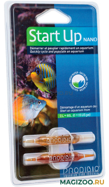 Набор препаратов для подготовки аквариумной воды Prodibio Start Up Nano 10 мл х 2 ампулы (1 уп)