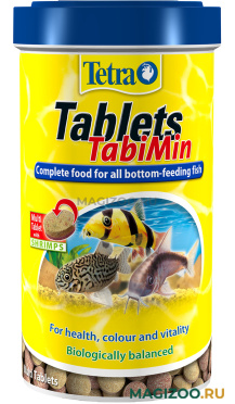 TETRA TABLETS TABIMIN корм таблетки для донных рыб (1040 т)