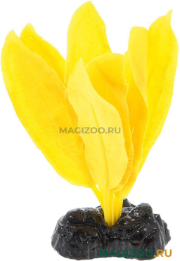 Растение для аквариума шелковое Эхинодорус желтый BARBUS Plant 051 (10 см)