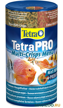 TETRA PRO MENU корм чипсы для рыб (250 мл)