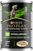 PRO PLAN VETERINARY DIETS HA HYPOALLERGENIC для собак и щенков для снижения пищевой непереносимости 400 гр (400 гр)