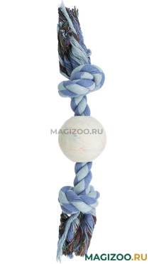 Игрушка для собак Trixie Веревка с мячом 36 см (1 шт)