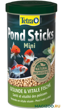 TETRA POND MINI STICKS корм гранулы для прудовых рыб мелкие гранулы (1 л)