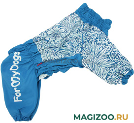 FOR MY DOGS комбинезон для собак синий для мальчиков FW890-2020 M (C2)