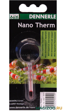 Термометр погружной Dennerle Nano стеклянный для нано аквариумов (1 шт)