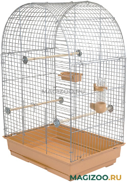 Клетка для птиц Eco Кеша бежевая 42 х 30 х 65 см (1 шт)
