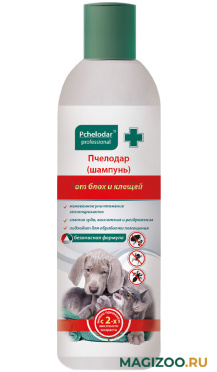 ПЧЕЛОДАР шампунь инсектицидный для собак и кошек против блох и клещей 250 мл (1 шт)