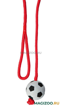 Игрушка для собак Trixie Мяч на веревке 6 см 100 см (1 шт)