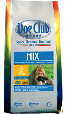 Сухой корм DOG CLUB MIX для взрослых собак всех пород с курицей (2,5 кг)