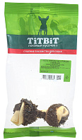 Лакомство TIT BIT для собак кость узловая № 3 с рубцом говяжьим (30 гр)