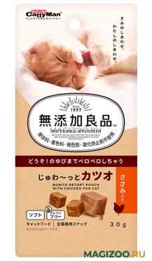 Лакомство CattyMan для кошек конфетки-суфле с японским тунцом 30 гр (1 шт)