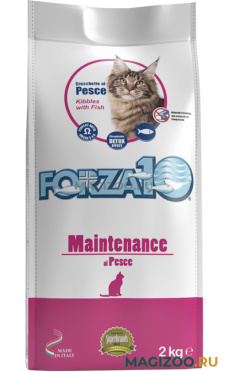 Сухой корм FORZA10 CAT MAINTENANCE для взрослых кошек с рыбой (2 кг)