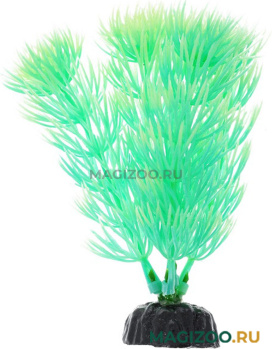 Растение для аквариума пластиковое, светящееся в темноте, BARBUS, Plant 055 (10 см)