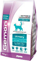 GEMON CAT URINARY для взрослых кошек при мочекаменной болезни с курицей и рисом (0,4 кг)