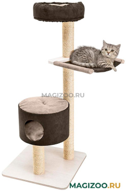 Комплекс для кошек Ferplast Zagor спально-игровой 59 х 59 x 136,5 см (1 шт)