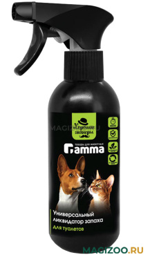 Спрей для кошек и собак универсальный ликвидатор запаха для туалетов Gamma Хорошие Манеры 250 мл (1 шт)