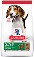 HILL’S SCIENCE PLAN PUPPY MEDIUM LAMB & RICE для щенков средних пород с ягненком и рисом (0,8 кг)