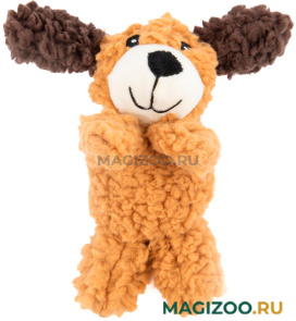 Игрушка для собак Aromadog Rescue Собачка мягкая ароматизированная с пищалкой рыжая 15 см (1 шт) 