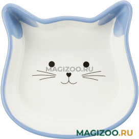 TRIXIE миска керамическая для кошек «CAT FACE» (0,25 л)