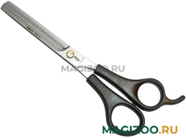 MERTZ ножницы для груминга филировочные, 6,5 дюймов, 30 зубцов, GREY LINE A359 (1 шт)