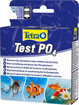 Tetra Test PO4 тест для определения содержания фосфатов для пресной и морской воды (1 шт)