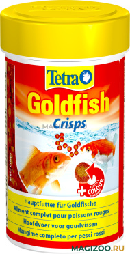 TETRA GOLDFISH CRISPS корм чипсы для золотых рыбок, для усиления окраски (100 мл)