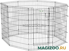 Вольер MIDWEST LIFE STAGES с дверью MAXLock 8 панелей черный 61 х 107 см (1 шт)